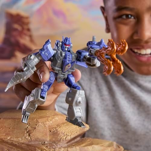 Alternative view of CYBERWORLD Galvatron Zırhlı Siber Değiştiriciler 10 cm Aksiyon Figürü, Ejderha Moduna Hızlı Değişim, Erkek ve Kız 6 Yaş ve Üzeri için Robot Oyuncakları
