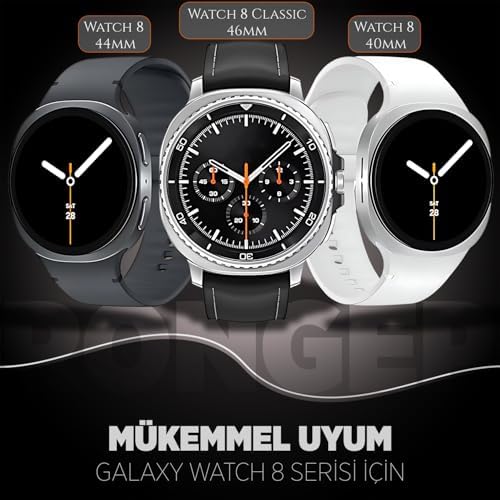 ile Uyumlu Magnex Loop Kordon Galaxy Watch 8 44mm/40mm/Classic 46mm için Güçlü Manyetik Tasarımlı Galaxy Watch 8 Kordonu 1.Sınıf Soft Silikon Watch 8 Classic Kordonu - Görsel 3