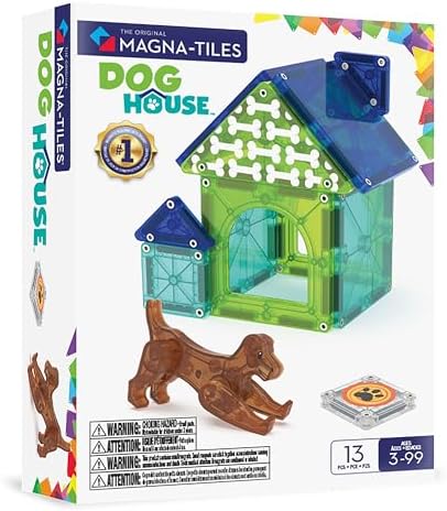 MAGNATILES Dog House 13 Parça