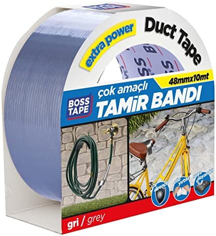 Alternative view of Tape Kanal Tamir Bandi, 10 Metre Uzunluk x 48 mm Kalinlik, Gri