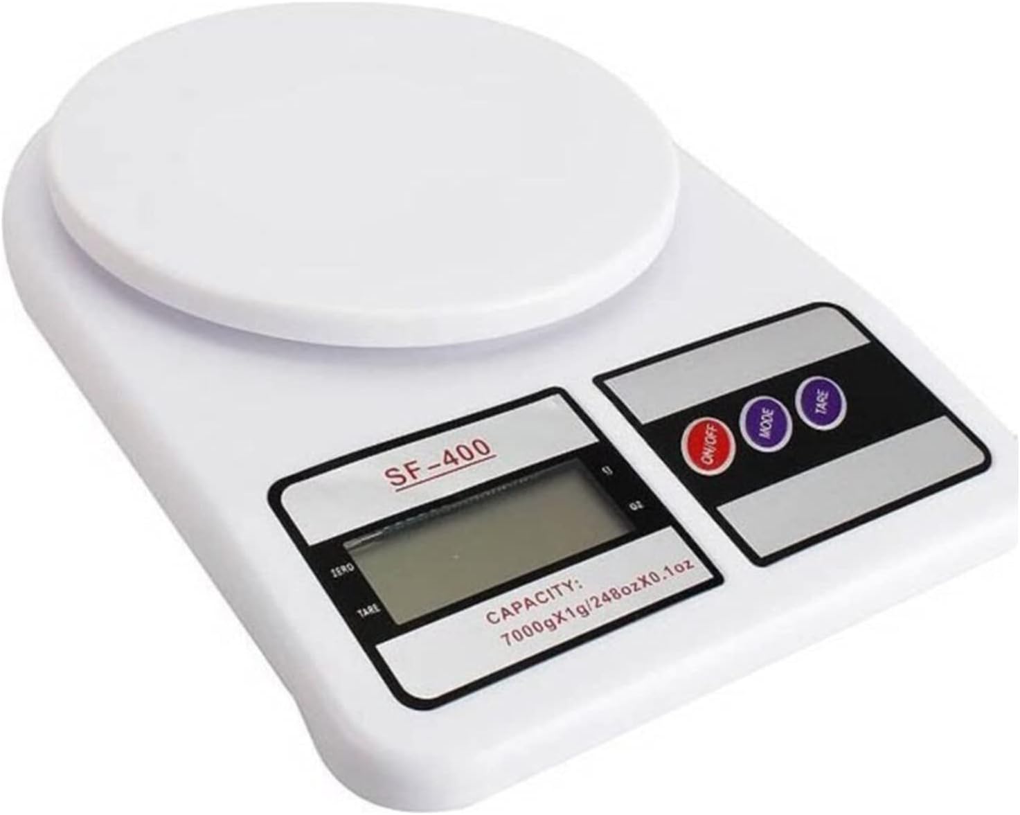 Alternative view of 8683200800612 LCD Ekranlı Dijital Hassas Mutfak Terazisi Tartısı 10 kg, Çok Renkli, Medium