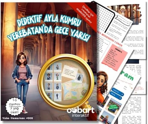 Dedektif Ayla Kumru Yerebatan'da Gece Yarısı, Çocuklar İçin Eğlenceli Dedektiflik Oyunu - Görsel 2