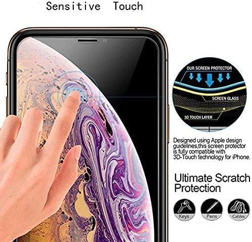 iPhone 12 Pro Max Ekran Koruyucu, iPhone 12 Pro Max Modeline Uyumlu Temperli Ekran Koruyucu Cam HD Kalite görüntü darbe dayanıklı Ekran koruyucu cam - Görsel 3