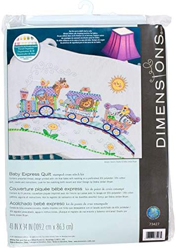 Ölçüler yorgan set çapraz dikiş (dahil olarak, iğne ve kılavuz), bebek Express - Görsel 3