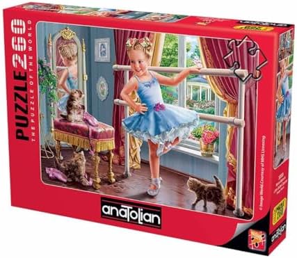 Puzzle - Minik Balerin / 260 Parça Puzzle, #3333