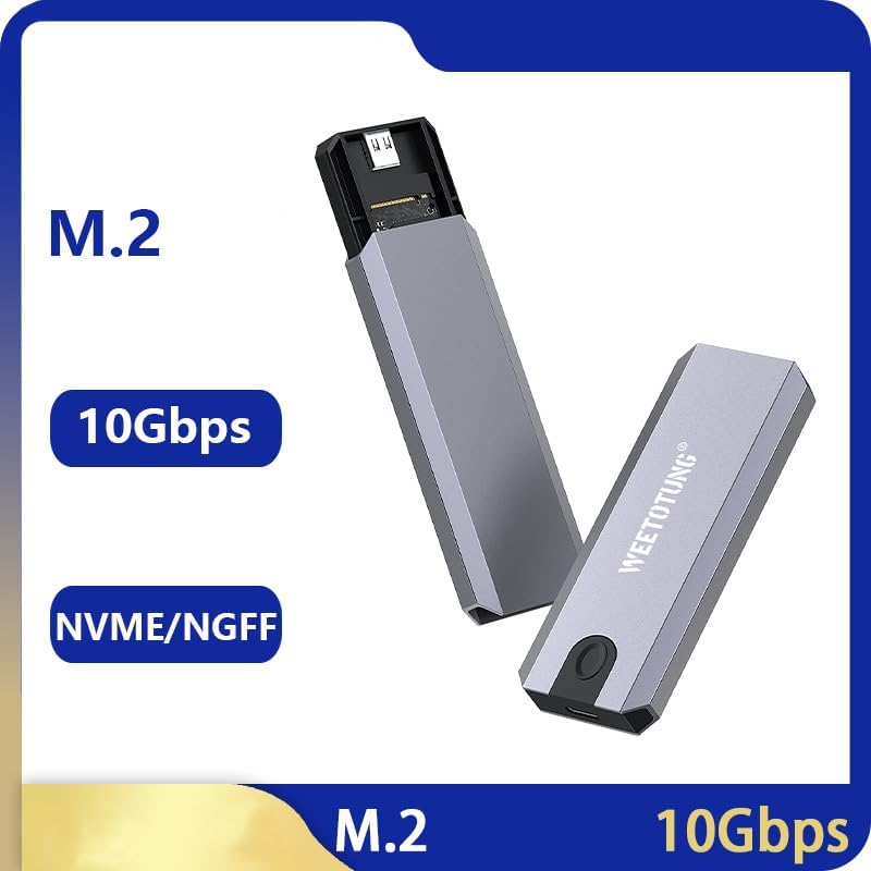 Alternative view of M2 SSD Harici Okuyucu ve Yazıcı 10 Gbps Type-C Harici Bellek Kart Okuyucu NVME - NGFF/USB 3.1-3.2 CHC-M2 ZR965 Optimus