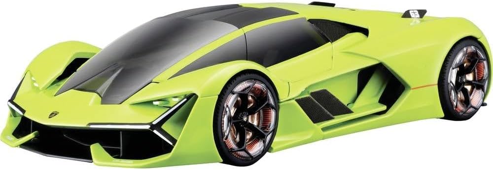 Bburago 1:24 Lamborghini Terzo Millennio Yeşil Model Araba - Görsel 2