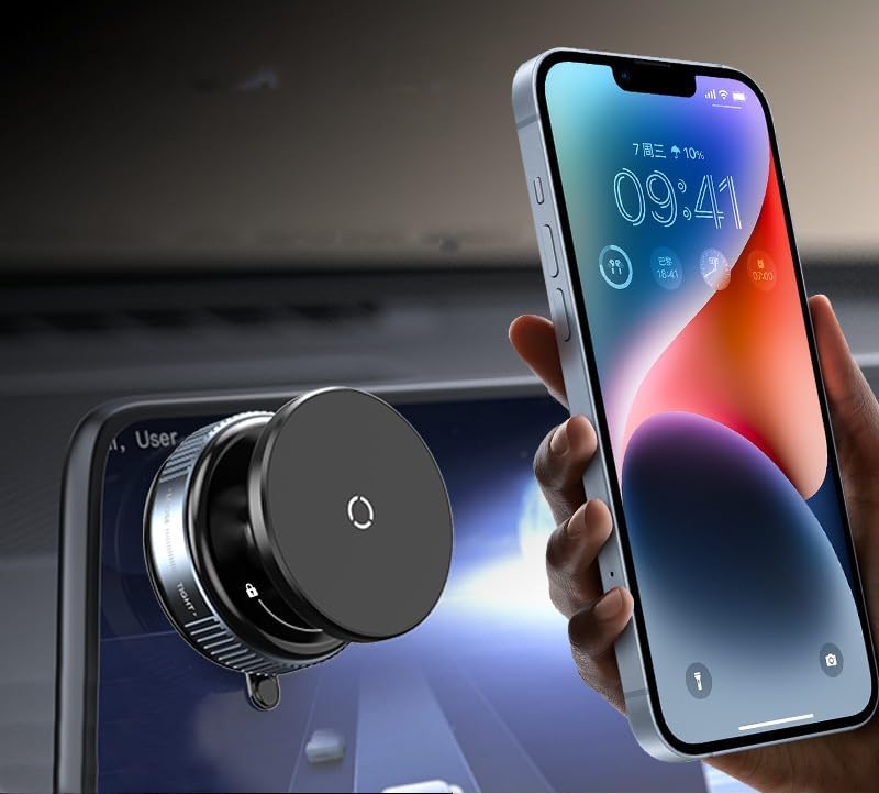 Alternative view of Kablosuz Araç İçi Cep Telefonu Tutucu Araç içi Montaj Süper Güçlü Vakumlu Manyetik Telefon Tutucu K009