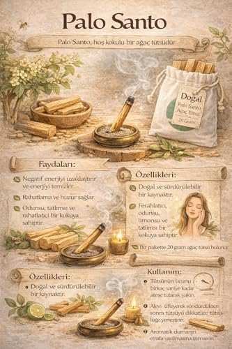 Alternative view of Palo Santo Ağaç Tütsü (20 gr)