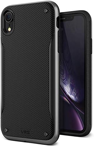 VRS94024 iPhone XR High Pro Shield Kılıf, Arka Kapak Steel Silver - Görsel 3