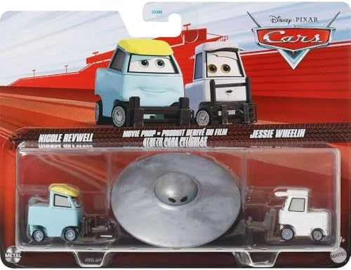 Alternative view of Cars  Pixar Pack 2 Metal Arabalar 1:55 – Nicole Reywell & Movie Prop & Jessie Wheelin