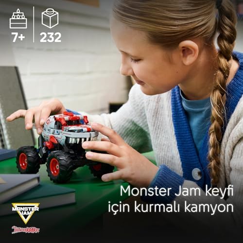 Alternative view of Jam ThunderROARu Çek-Bırak Oyuncak Kamyon – Yaratıcı Oyunları Seven 7 Yaş ve Üzeri Erkek ve Kız Çocukları için Araç Yapım Seti, Hediye Fikri 42200 (232 Parça)