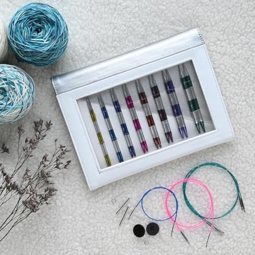 KnitPro KP42140 örgü iğnesi seti, alüminyum, renkli, çeşitli - Görsel 2