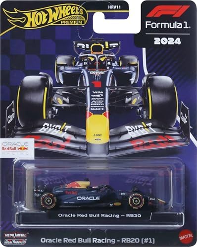 Ölçek 1:64 Premium Formula 1 Koleksiyon Oyuncak Yarış Arabası Gerçek Lastikler ve Metal/Metal Gövde ve Şasi (stiller değişebilir), JBM12