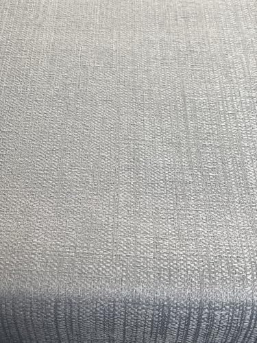 vi Ihlamur keten görünümlü, su geçirimsiz, kayma yapmayan premium masa örtüsü (145 cm x 240 cm, Gri) - Görsel 3
