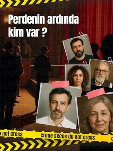Alternative view of Cases Sahne Cinayetleri, Seri Katil Dosyası, Dedektif Temalı Kutu Oyunu, 16+ Yaş