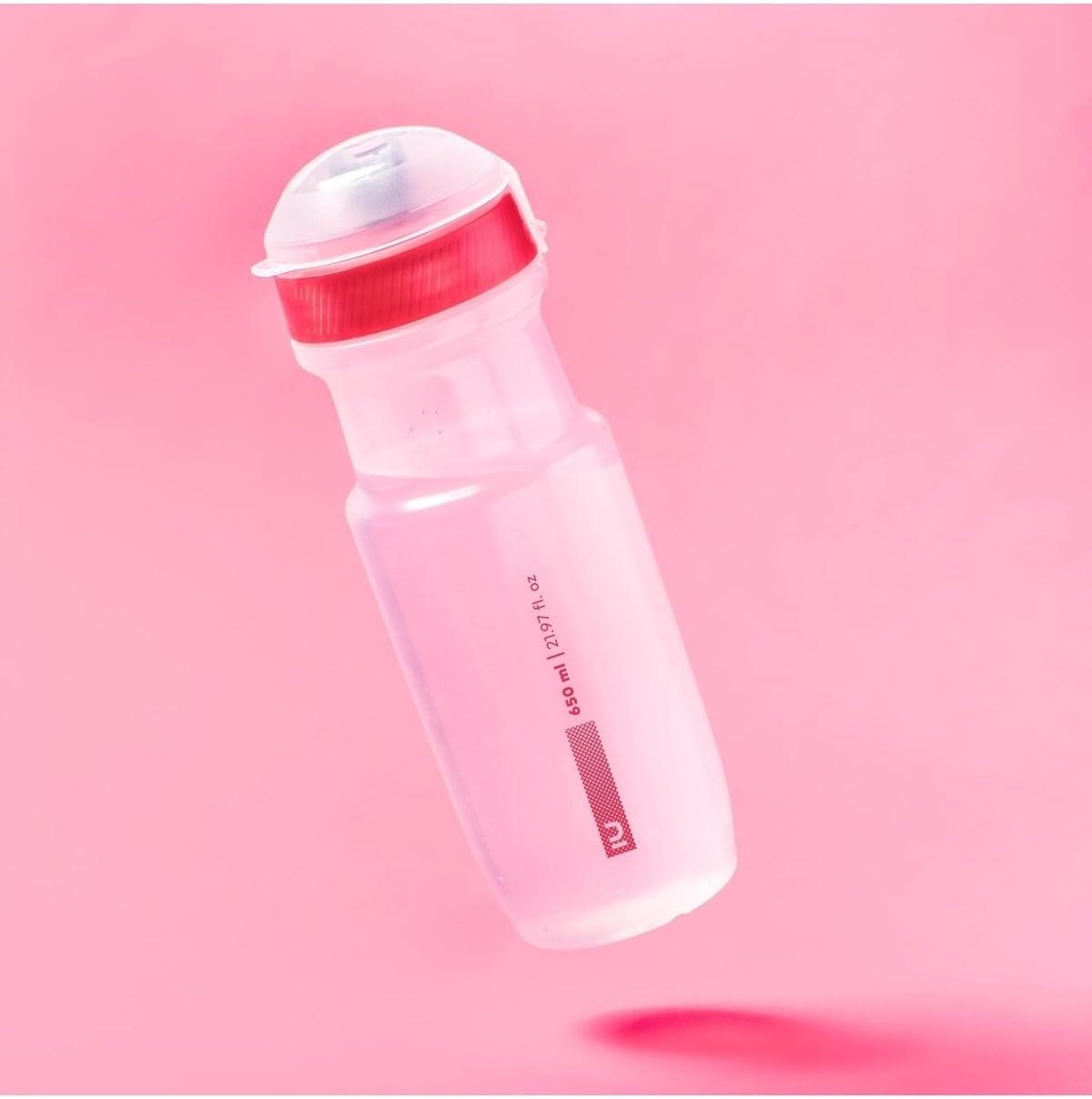 Alternative view of Decathlon-Spor Matara - 650 Ml - Pembe (Koyu fuşya/Neon mercan)