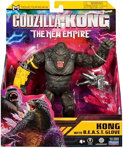 Godzilla x Kong Aksiyon Figürü 15 Cm Kong With B.E.A.S.T. Glove - Görsel 2