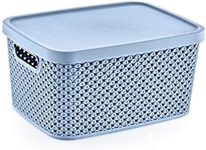 Alternative view of Diamond Serisi Kutu Seti (3x7 Litre) – Elmas Desenli Kapaklı, Şık ve Düzenli Saklama İçin Tasarlandı