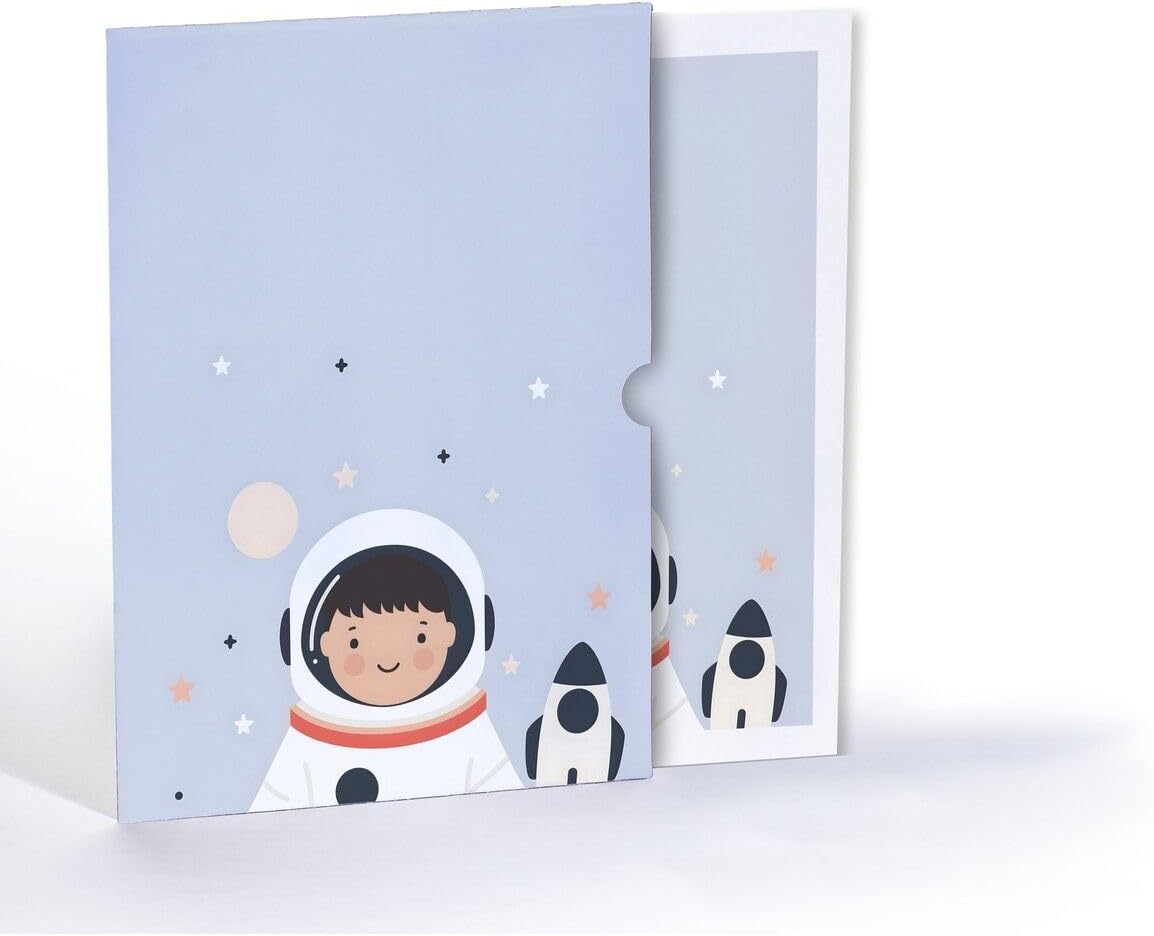 Alternative view of Meraklı Minik Astronot, A4 Poster (GGK-PH015)