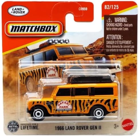 C0859  1:64 Tekli Arabalar 1966 Land Rover Gen 2 JBT05