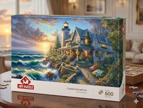 Alternative view of Sahil Senfonisi 500 Parça Puzzle