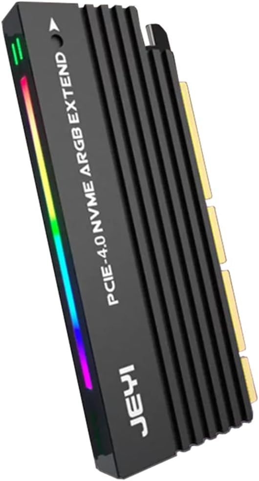 Alternative view of JEYI FAITH ONE ARGB M.2 NVMe (M-Key) to PCIe 4.0 X4 X8 X16 Dönüştürücü Çevirici Adaptör Kart