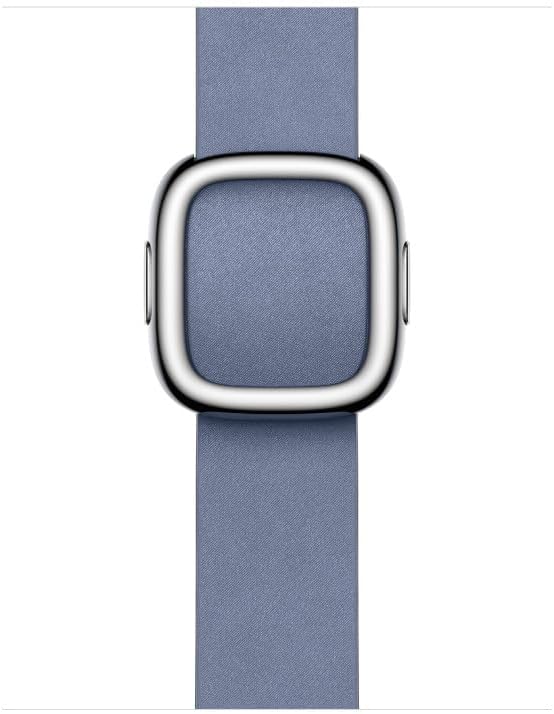 Alternative view of Apple Watch Band - Modern Tokalı Kayış - 41 mm - Lavanta Mavisi - Küçük Boy
