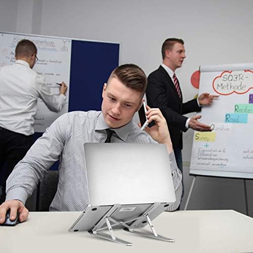 Alternative view of iDock N29-3-Gümüş Katlanır Aluminyum Macbook Laptop Bilgisayar Standı