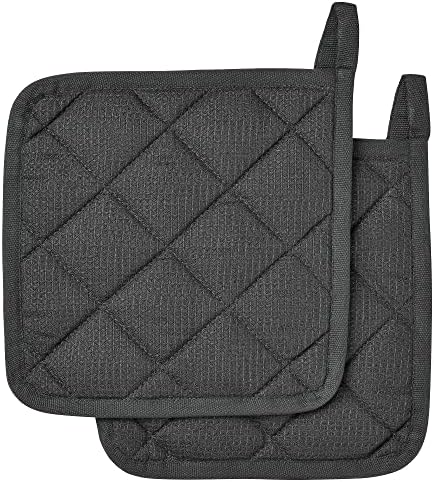RINNIG tencere tutucu, 21 x 21 cm, gri