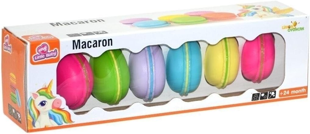 Limon Kutulu Renkli Makaron Set