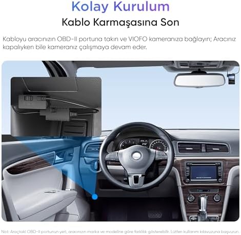 Alternative view of Viofo OP100 OBD Park Modu Bağlantı Kiti