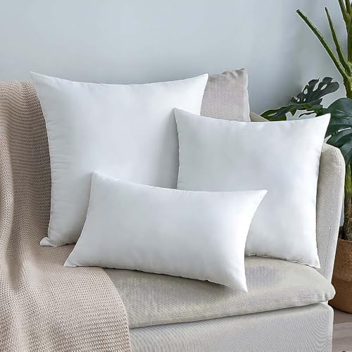 Vionel Home Premium Kare Kırlent İç Yastık 1.Kalite Elyaf Dolgulu Oyuncu Koltuk Yastığı (4, 30x50)