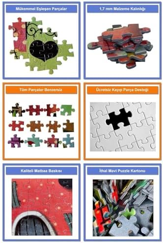 Alternative view of Nova Puzzle 1000 Parça Çiçeklerin Renk Senfonisi Puzzle - Vazoda Çiçek Kolajı