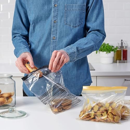 Alternative view of – Sırt Çantaları Risigillabili Istad, 25 adet 1,2 L + 25 adet için 2,5 l, Dondurucu, gıda maddeleri, renk: mor, TOT. 50 adet, plastik, Mor, Confezione da 1