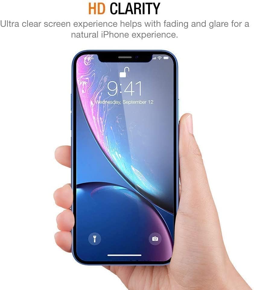 iPhone 12 Pro Max Ekran Koruyucu, iPhone 12 Pro Max Modeline Uyumlu Temperli Ekran Koruyucu Cam HD Kalite görüntü darbe dayanıklı Ekran koruyucu cam - Görsel 2