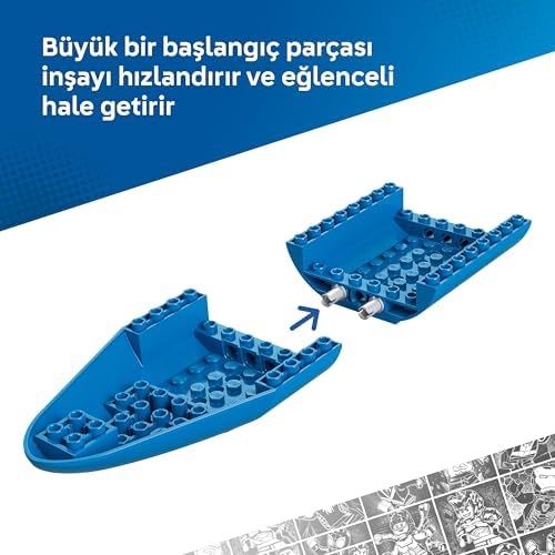 Spidey ve İnanılmaz Arkadaşları Spidey Takımı Korsan Gemisi 11208-4 Yaş ve Üzeri Çocuklar için Minifigür İçeren Yaratıcı Oyuncak Yapım Seti, Çocuklar için Hediye Fikri (201 Parça) - Görsel 3