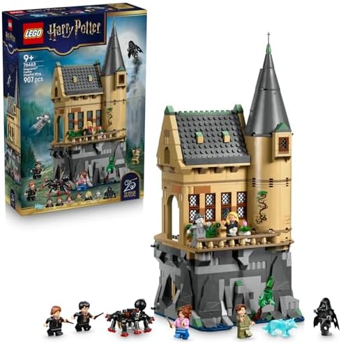 Alternative view of Harry Potter Hogwarts Şatosu: Hastane Koğuşu 76463-9 Yaş Üzeri Çocuklar için Ron, Harry Potter, Hermoine ve Ruh Emici Minifigürü İçeren Yaratıcı Oyuncak Yapım Seti, Hediye Fikri (907 Parça)