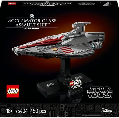 Alternative view of Acclamator Sınıfı Hücum Gemisi 75404 -  Seven Yetişkinler için Koleksiyonluk Yaratıcı ve Keyifli Model Yapım Seti, Doğum Günü Hediyesi (450 Parça)