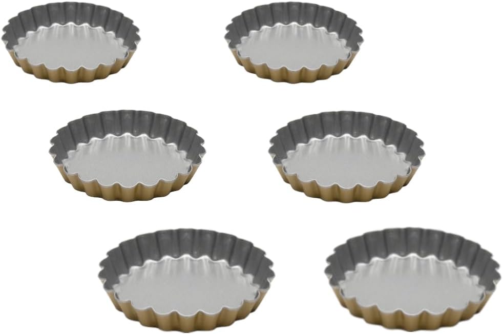 Alternative view of Guardini Anto Mini 6'lı Tart Kalıbı Silver Gold 12 Santimetre