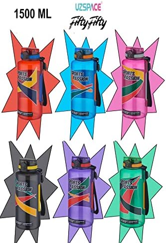 Sports Passion Mega Büyük Boy 1500 ml Tritan Su Matarası Kaydırmaz Tutma Özelliği - Görsel 3
