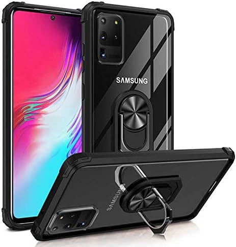 Spia Galaxy S20 Ultra Kılıf Siyah Losa Sert Kapak Orijinal Esnek İnce Geliştirilmiş Dayanıklı Darbe Karşıtı Koruyucu Yeni Nesil Tasarım ( Galaxy S20 Ultra, Siyah) - Görsel 2