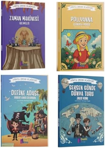 Alternative view of Define Adası • Pollyanna • Seksen Günde Dünya Turu • Zaman Makinesi