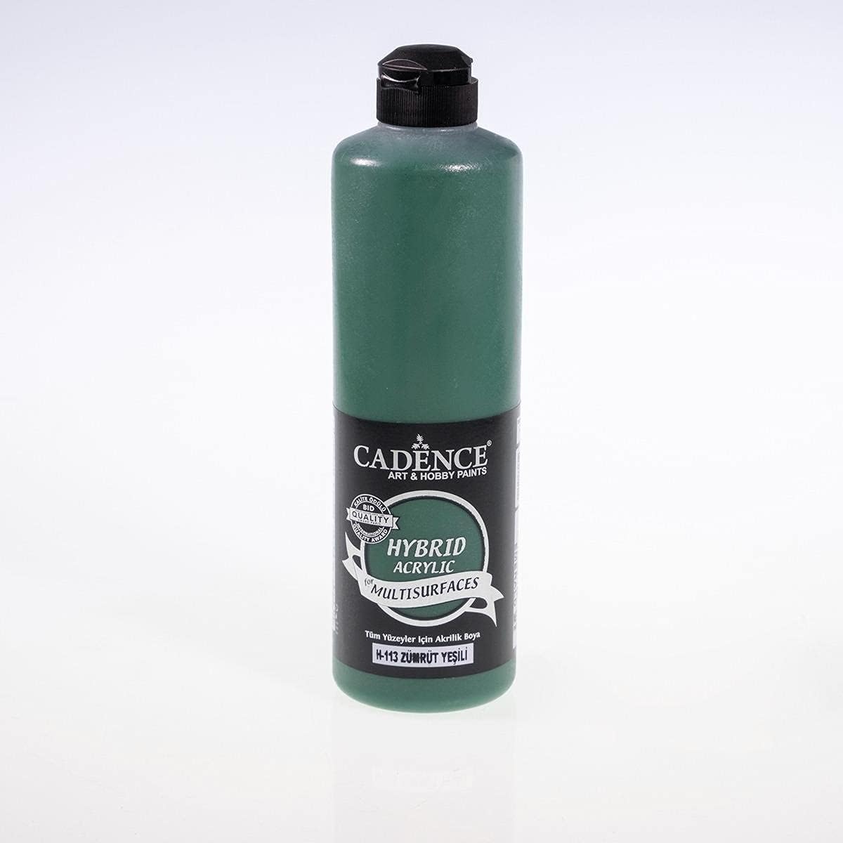 Alternative view of Cadence Hybrid Multisurface Akrilik Boya 500 Ml. H-113 Zümrüt Yeşil