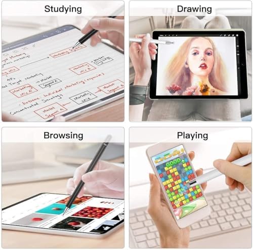 Alternative view of Bolivia's Ipad için Stylus Kalem, IOS ve Android Cihazlar, Dizüstü Bilgisayar, Telefonlar ve Tabletler için Uyumlu 2 Adet Evrensel Stylus Kalem, Çizim ve El Yazısı için Stylus Kalem