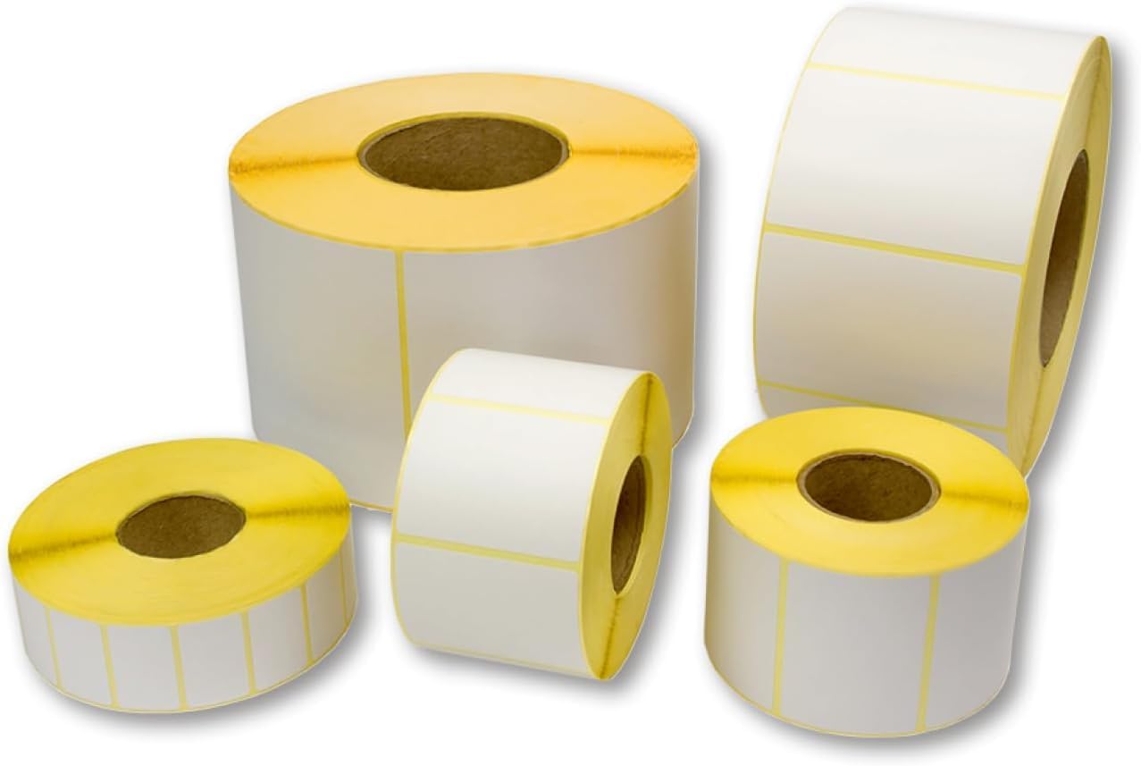 50x50 mm Termal Etiket, Barkod/Adres/Kargo Termal Etiketleri, ve Diğer Yazıcılarla Uyumlu - Görsel 2