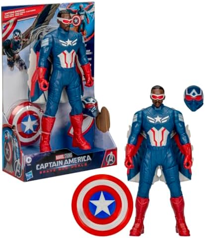 Alternative view of Avengers Captain America: Brave New World Captain America Flight Mode