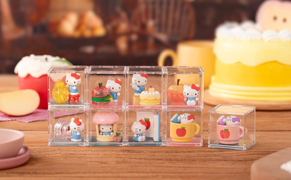 Hello Kitty, 1 Figür 4,5 cm ve Aksesuar Bir Şeffaf Kutuda, Big Apple Workshop Serisi, Rastgele Model, 3 Yaşından Büyük Çocuklar için, HKT39 - Görsel 2