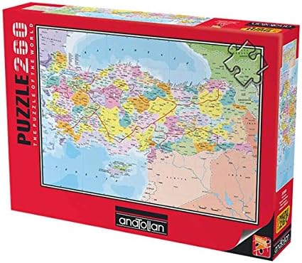 Alternative view of Puzzle - Türkiye Siyasi Haritası / 260 Parça Puzzle, #3269