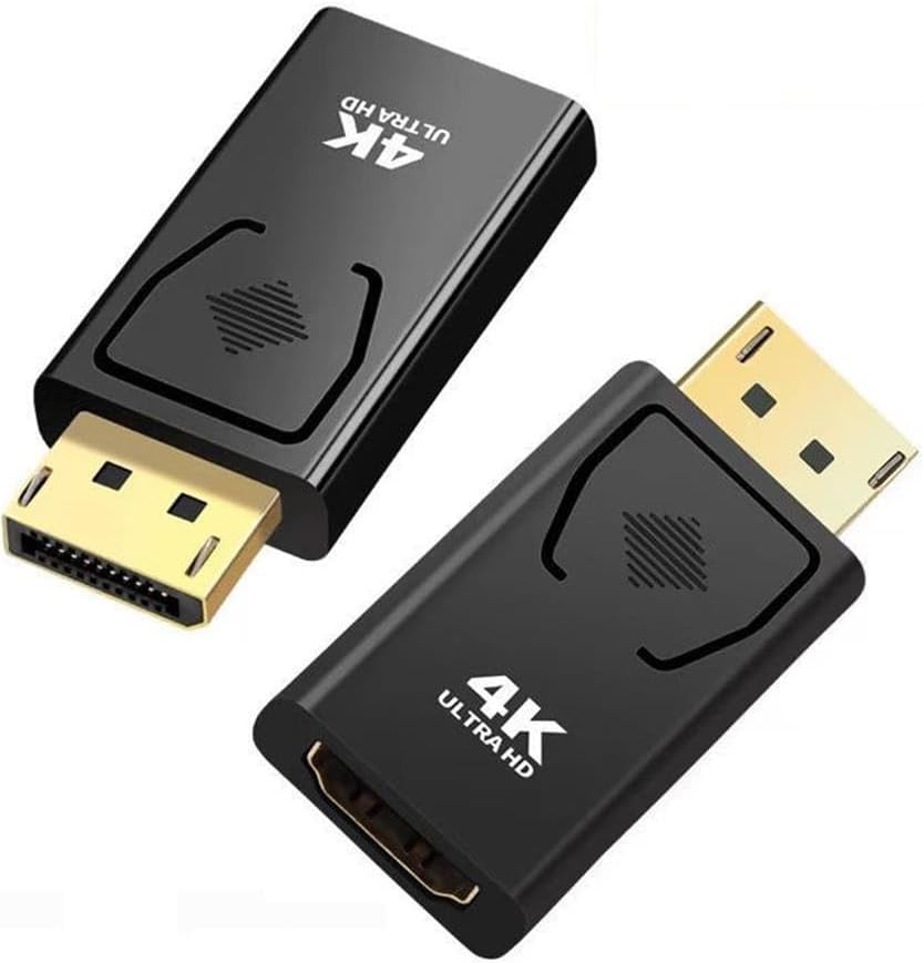 4649 4K Destekli Displayport Hdmi Çevirici Dönüştürücü Adaptör 10.8Gbps'ye kadar video bant genişliği En yüksek QXGA çözünürlük çıkışını destekler; 4K X 2K